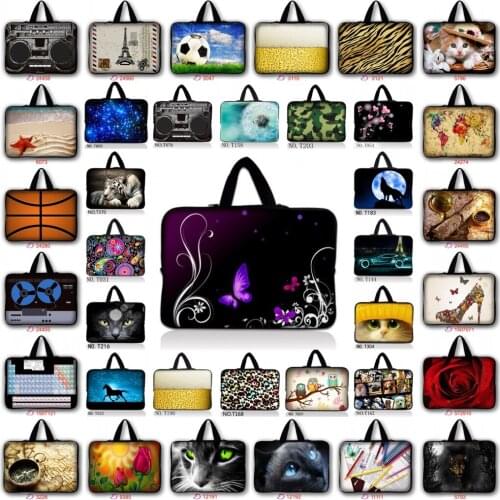 Laptop Sleeve 11" 12 13 14 15 15.6 17 17.3 inch notebook case Soft bag For Macbook Air Pro Retina Tablet Pocket