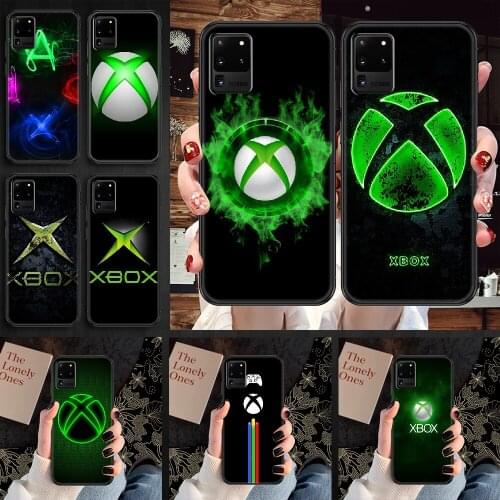 Game XBOXS Phone case For Samsung Galaxy Note 4 8 9 10 20 S8 S9 S10 S10E S20 Plus UITRA Ultra black soft waterproof fashion