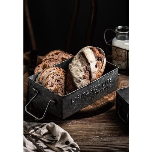 Dora homemade retro do old iron handle English reception garden food photography props display INS wind