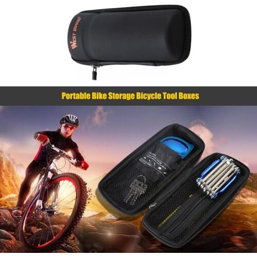Bicycle Repair Tool Capsule Tank Hard Shell Kettle Bag Maintenance Tool Carbon Car Portable Storage Box Riding Equipment