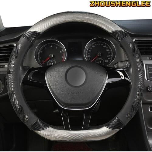 Microfiber Leather Car Steering Wheel Cover For Subaru Forester Impreza Outback Legacy XV WRX STI BRZ Impreza Ascent