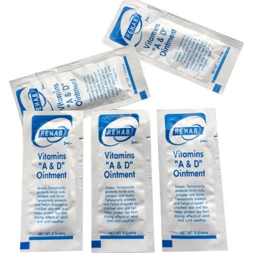 50pcs 5g New Anti Scar Tattoo Aftercare Fougera Tattoo Recovery Cream Vitamin A+D Ointment Repairing Permanent Makeup