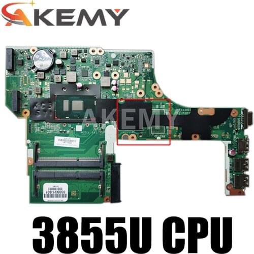 Laptop motherboard For HP Probook 450 G3 470 G3 Core 3855U Mainboard DA0X63MB6H1 SR2EV