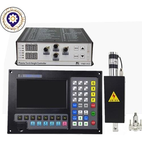 2 Axis CNC Plasma Controller+THC+lifter Kit F2100B+F1621+JYKB-100 For Plasma Cutting Machine Cutter