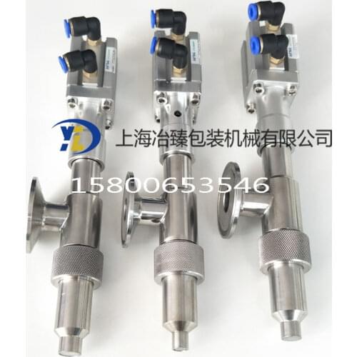 Filling Machine Discharge Nozzle Filling Nozzle Anti-drip Leakage Filling Valve Stainless Steel Filling Head for Liquid Filling