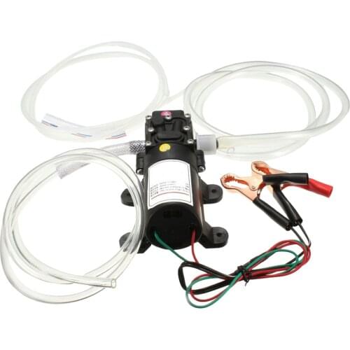 12V 60W Oil Fluid Scavenge Pump Extractor Scavenge Exchange Transfer Pump Suction Transfer Pump & Tubes For Auto Car Boat Truck