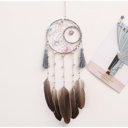 2018 New Wind Chime Creative Pendant Dream Catcher Wall Hanging Decoration Home Bedroom Decoration Interior Hanging Ornaments