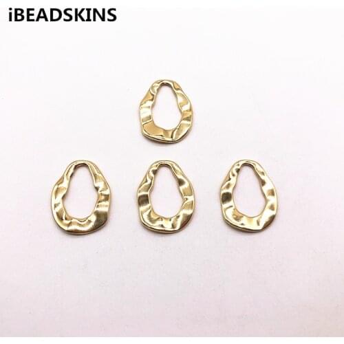 New arrival! 24x18mm 100pcs drop shape connectors earrings accessories Earring parts Jewelry making for Women Party earring