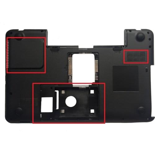NEW Bottom case For TOSHIBA L850 L855 C850 C855 C855D H000038850 Laptop Bottom Base Case Cover black