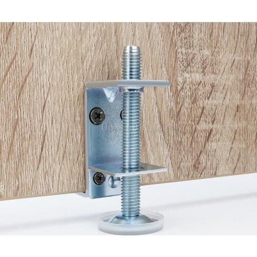 10PCS Furniture Wardrobe Level Adjustable Feet Cabinet Height Adjusting Screws Furniture Non-Slip Legs GF200