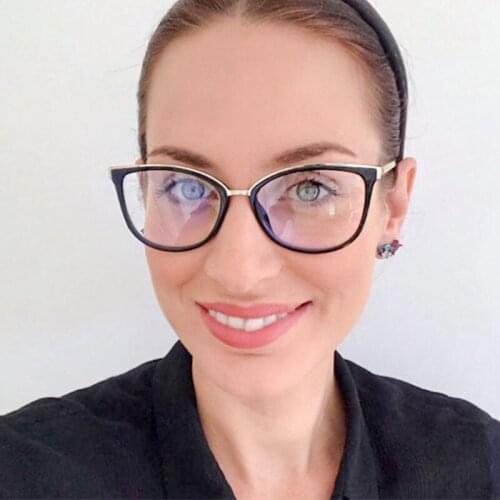 Retro Square Anti-Blue Light Plastic Titanium Glasses Frames Ultralight Men Women Optical Fashion Computer Glasses 50147