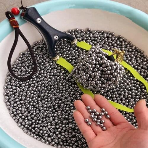 500pcs/Lot 6mm 7mm 8mm steel Balls used for Hunting high quality Slingshot Stainless Steel Slingshot Balls Hitting Ammo