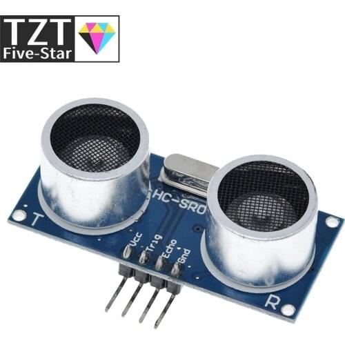 TZT Ultrasonic sensor HC-SR04 HCSR04 to world Ultrasonic Wave Detector Ranging Module HC SR04 HCSR04 Distance Sensor For Arduino