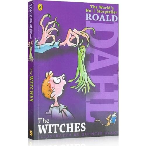 The Witches of Roald DAHL Childrens Literature Novel Story Book Reading Learning English Books Educational Toys