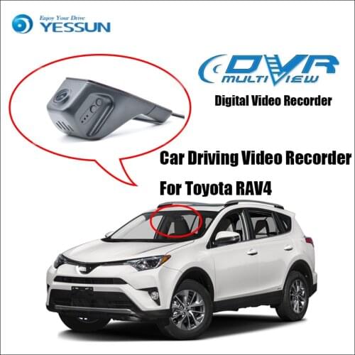 YESSUN For Toyota RAV4 Car Front Dash Camera CAM /DVR Driving Video Recorder - For iPhone Android APP Control Function