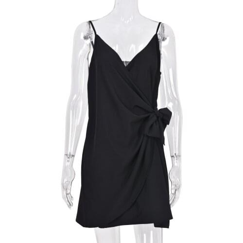 Summer Dress Women Clothing Irregular Bandage Dresses Sling Sleeveless Backless Mini Dress For Woman Robe Femme Vestido De Mujer