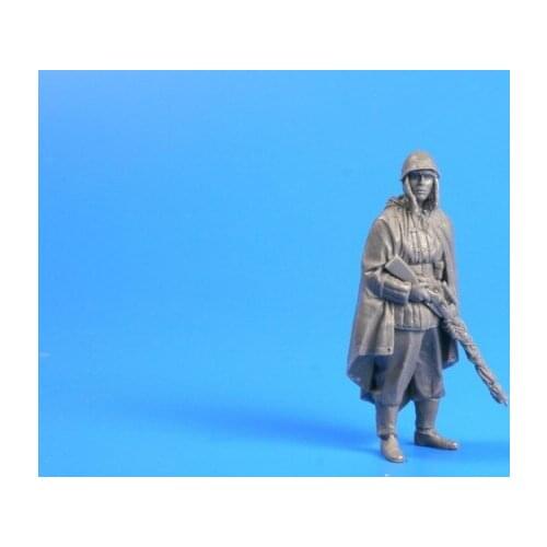 1/35 scale WW2 Soviet ace sniper Wassily miniatures WWII Resin Model Kit figure Free Shipping