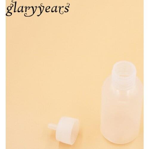 1 Piece Plastic Henna Paste Bottle with Sealing Cap Nozzle Applicator Drawing for Paste Cream Tatoo Stencil Body Paint Tool 30ml