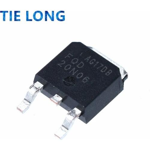 10pcs FQD20N06 TO252 20N06 20A 60V TO252 FQD20N06LE FQD20N06TM