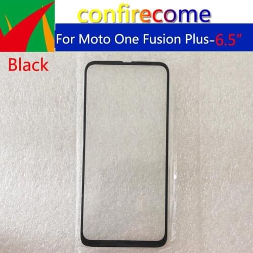 10Pcs\lot For Motorola Moto One Fusion+ / One Fusion Plus / XT2067 LCD Front Touch Screen Glass Outer Lens Replacement