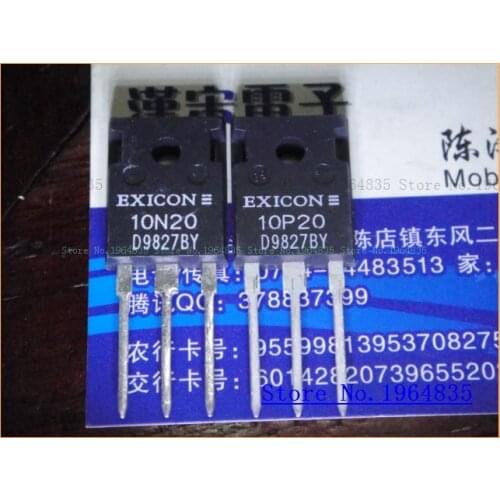 2pcs/lot=a pair 10N20 10P20