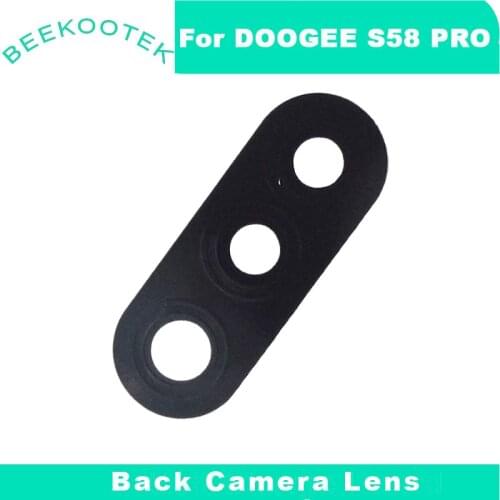 New Original doogee S58 pro back rear camera lens glass cover For doogee S58pro Quad Core Smartphone