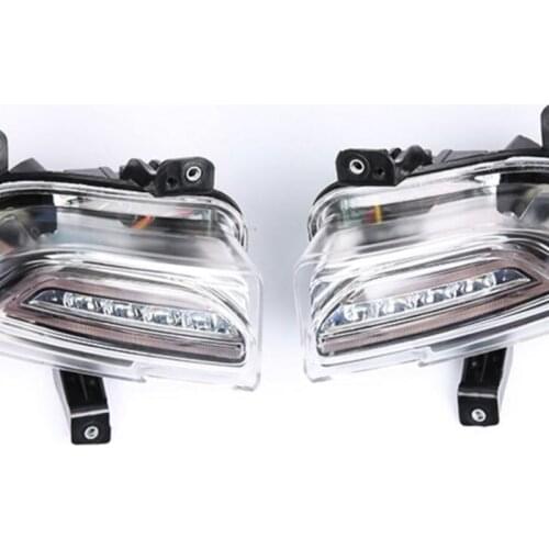 1 Set For Jeep Renegade 2014/2015/2016 DRL Daytime Running Lights 12V LED Daylight Fog lamp waterproof with turn light