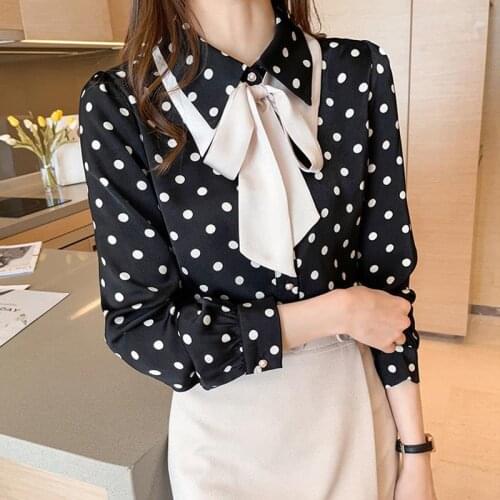 Fafallduo Polka Dot Blouses