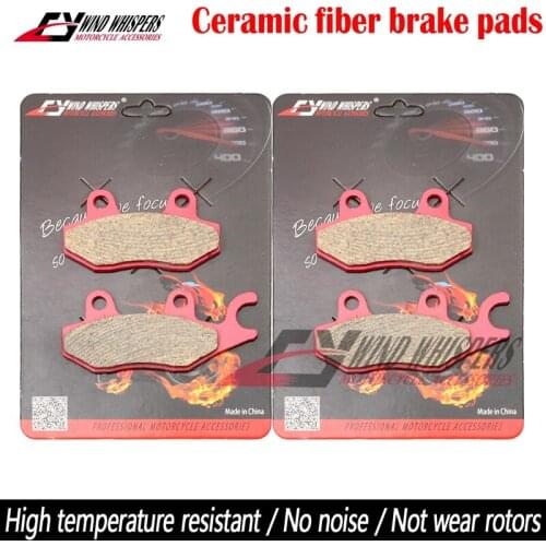 Motorcycle Ceramic Front Rear Brake Pads For Kawasaki Z250SL Z250 SL Ninja 250 250R EX300 Ninja 300 Z300 Ninja 400 Ninja400