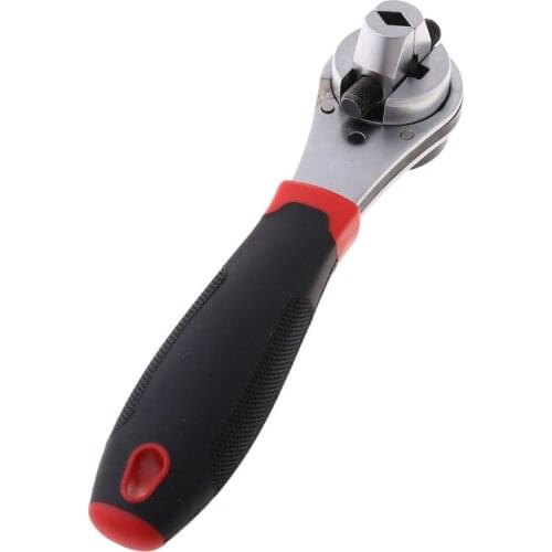 Adjustable Ratchet Wrench 6-22mm Wrench Auto Repair Quick Release Combination Manual Spanner Ratchet Hand Tool