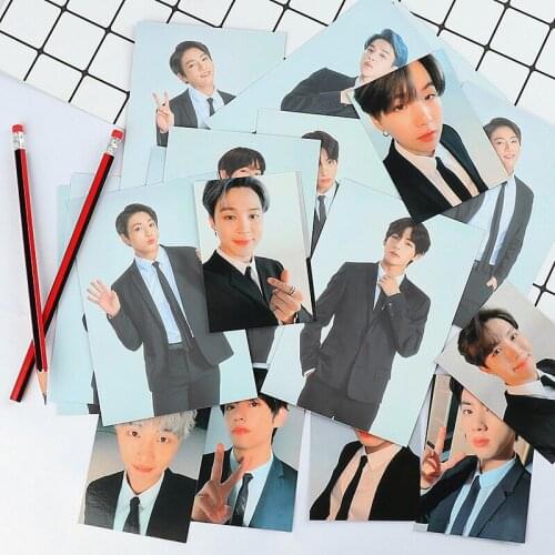 KPOP Bangtan Boys Bang Bang Con The Live Same Photo Cards BBC Memebers LOMO Cards Premium Photos