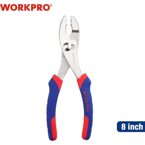 WORKPRO 8'' Slip Joint Plier Carbon Steel Pliers Electrical Pliers