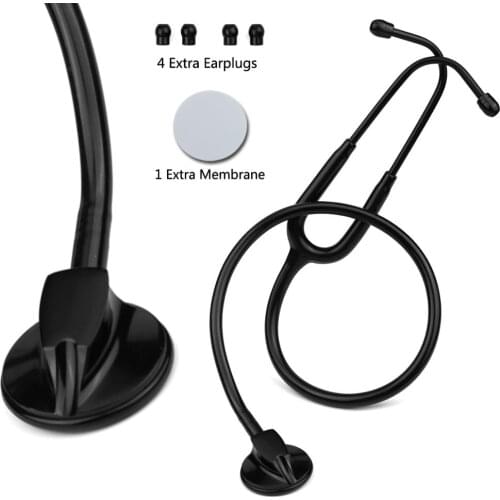 Professional Doctor Medical Stethoscope Heart Lung Cardiology Single Head Stethoscope Nurse Student Vet Medical Equipment Device