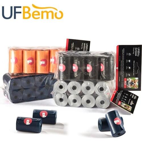 UFBemo Professional Manufacturer Organic ECO-Friendly Biodegradable Portable Pet Cleaning Toilet Bag Dog Poop Bags