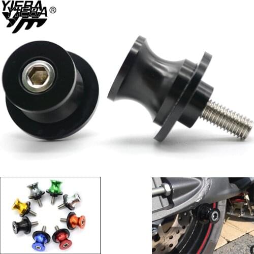 Universal CNC 6MM 8MM 10MM Motorcycle Swingarm Spools Slider Stands Screws FOR Kawasaki Ninja 250 300 Z250 Z800 Z1000 MT09 MT07