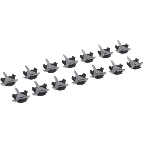 14x Durable Rubber Golf Spikes - Metal Thread Golf Shoes Cleats Replacement