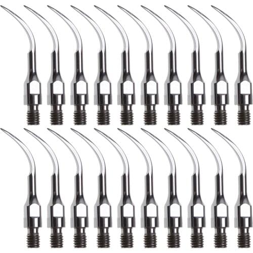 20Pcs Dental Ultrasonic Perio Scaling Tips Insert for SIRONA Scaler Handpiece PS1