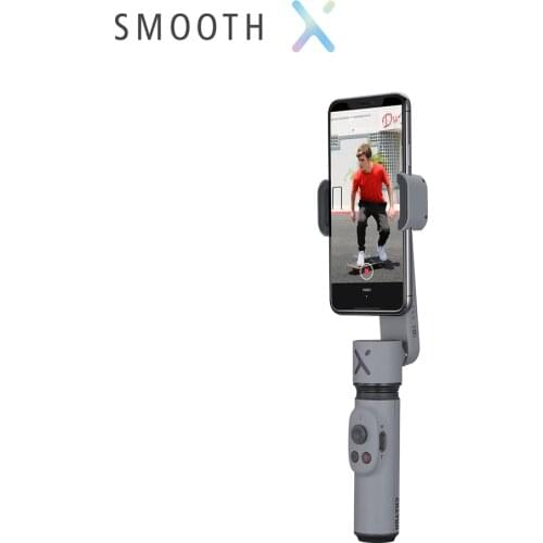 2020 NEW ZHIYUN SMOOTH X Handheld Gimbals Selfie Stick Stabilizer Palo Smartphones for iPhone Huawei Samsung