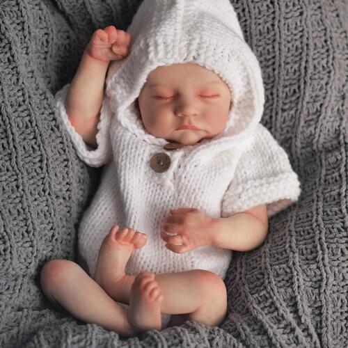 48CM reborn baby Levi boy doll soft real touch hand-drawing hair saft children gift fashion silicone doll toys