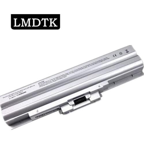 LMDTK New 6cells laptop battery FOR SONY VAIO VGN-AW VGN-CS VGN-FW VGN-SR SERIES VGP-BPS13B/S VGP-BPS13S free shipping