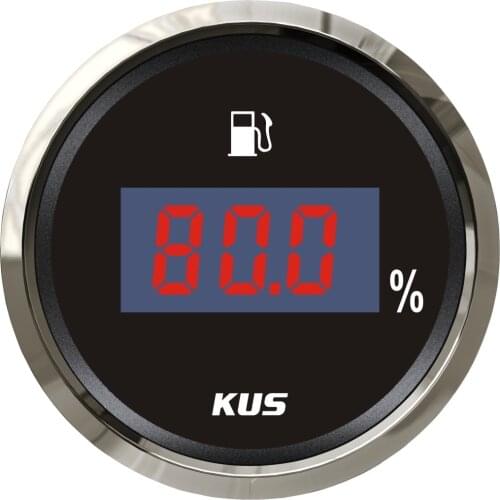 KUS 52mm Digital fuel level gauge fuel level meter 4-20mA