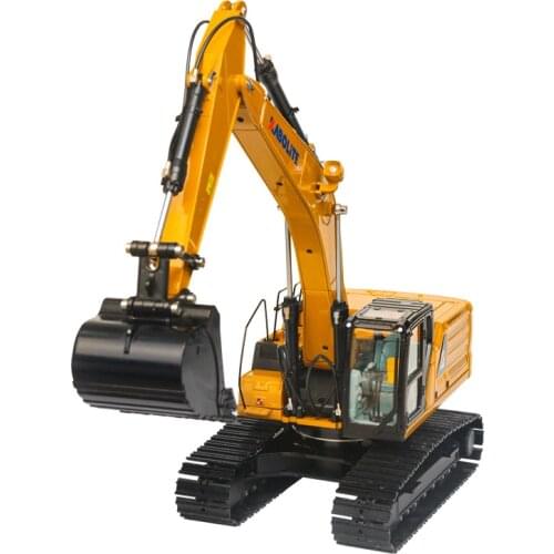 Hydraulic Full Alloy Hui Na Engineering Car Excavator 1:24 Excavator All-metal Remote Control Car Toys