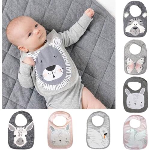 HOUSBAY Cotton Bibs For Babies
