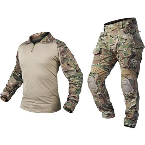 IDOGEAR BDU Tactical Hunting G3 Combat Suit Airsoft Military Camouflage Uniform Combat Shirt & Pant 2020 New Release