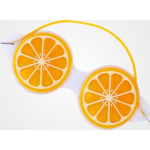Ice Gel Eye Mask Cold Compress Cute Fruit Shaped Gel Eye Fatigue Relief Cooling Eye Care Relaxation Tools#407