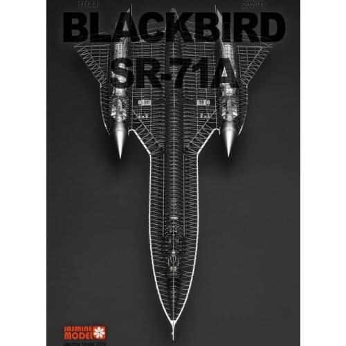 Jasmine Model kit 1/144 SR-71A BLACKBIRD 202071 Plastic Model