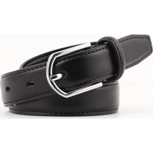 Fashion Casual Female Belt Women Genuine Leather Belts Pin Buckles Fancy Vintage for Jeans High Quality 2020 New