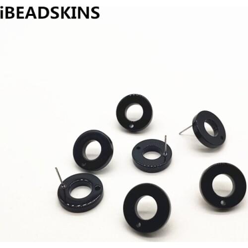 New arrival! 18mm 100pcs acetic acid ring shape earrings Stud for Earring accessories,Earring parts,Jewelry necklace Findings