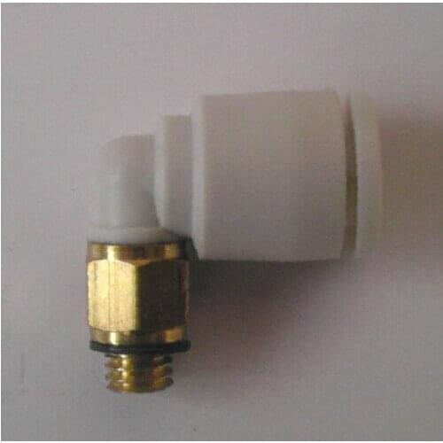 Tube size 6mm-M5 thread pneumatic elbow fitting