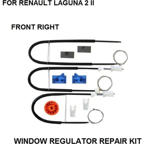 2001-2007 WINDOW REGULATOR REPAIR KIT ROLLER FOR RENAULT LAGUNA II 2 WINDOW REGULATOR REPAIR KIT FORNT-RIGHT SIDE